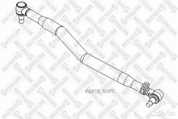 Stellox 8435091SX 84-35091-SX тяга рулевая прод L8