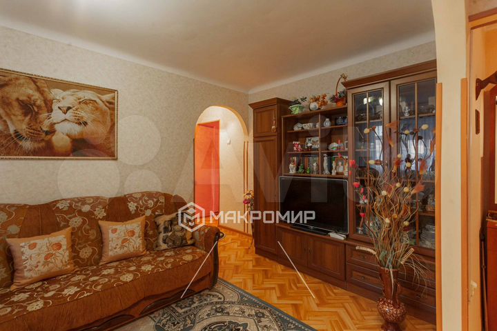 3-к. квартира, 55,3 м², 3/3 эт.