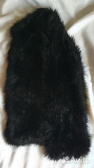 Шарф меховой под черную лису