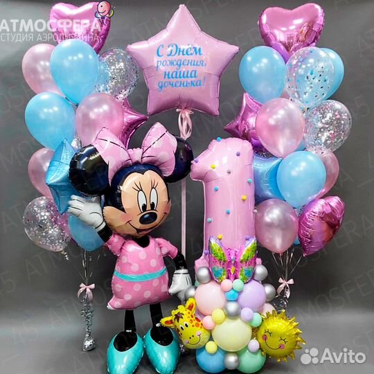 Гелиевые шары, композиции из шаров