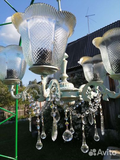Бронзовая люстра Югославия СССР