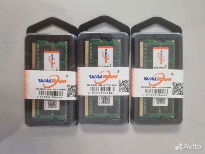 Оперативная память ddr3L 8 gb 1866