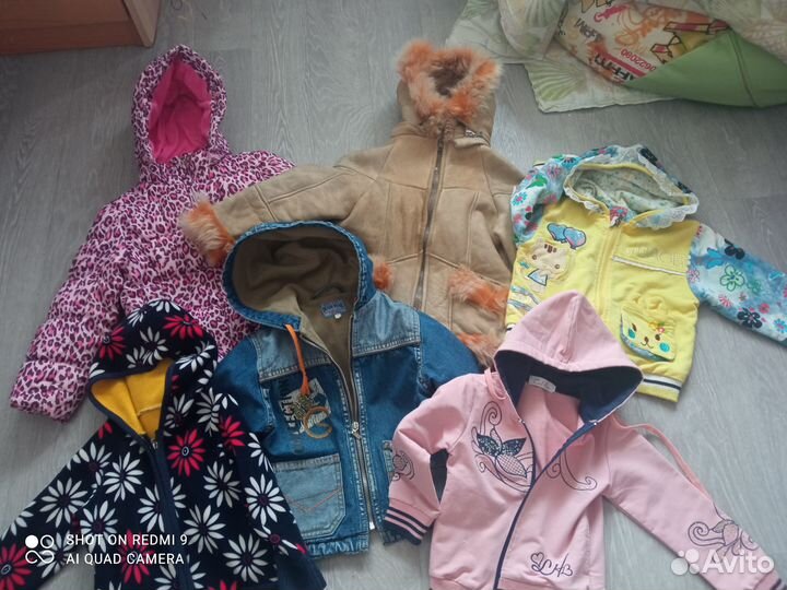 Детские вещи пакетом для девочки