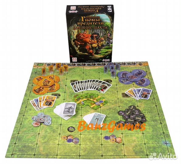 Настольная Игра Гномы вредители (Древние Шахты)