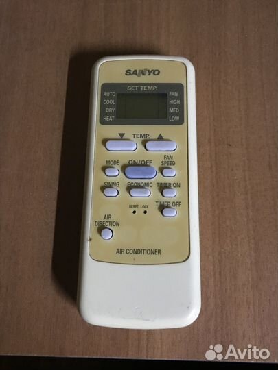 Пульт для кондиционера Sanyo