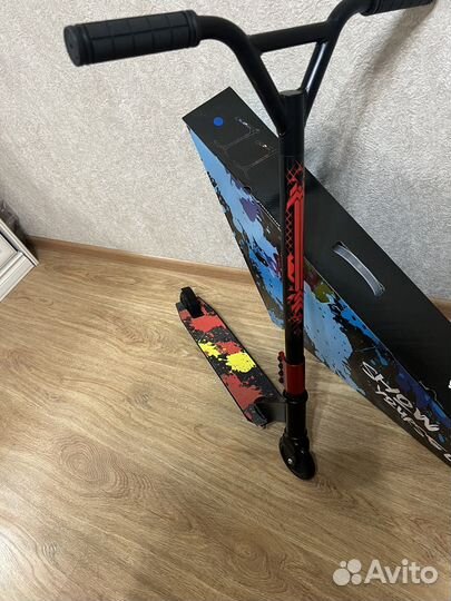 Самокат трюковой Новый