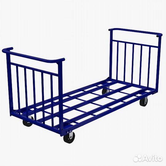 Тележка усиленная каркасная ттд 10 800х1800