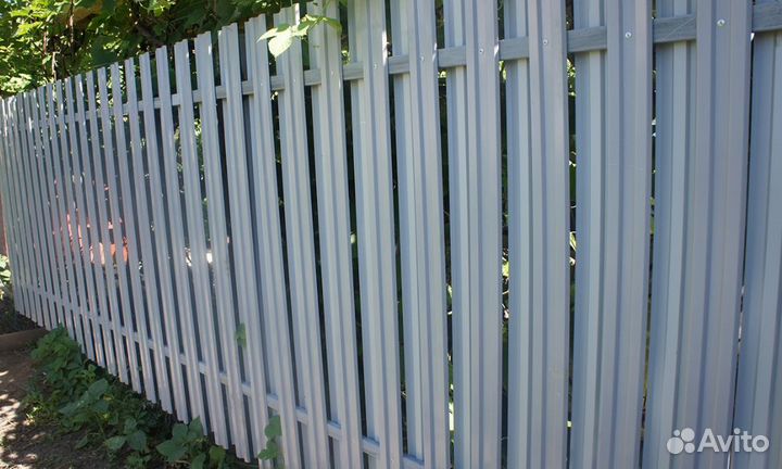 Забор металлический замер бесплатно под ключ