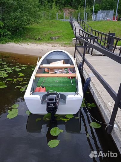Лодка с мотором