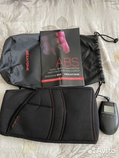 Миостимулятор-пояс Gezatone импульсный массажер