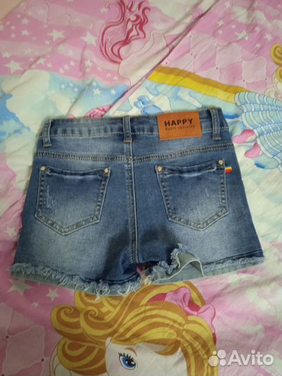 Джинсовые шорты для девочки