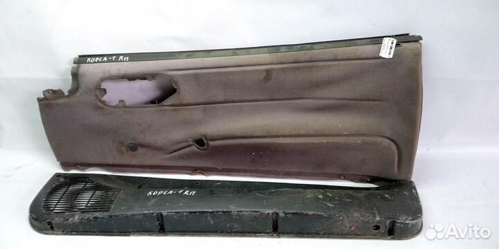 Обшивка двери передней левой Opel Corsa B