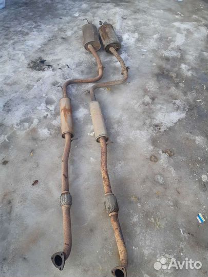 Глушитель резонатор LADA Granta