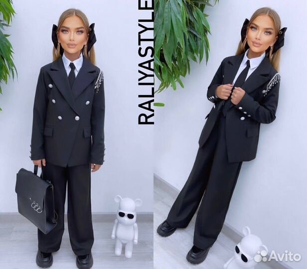 Брючный костюм на 10 лет