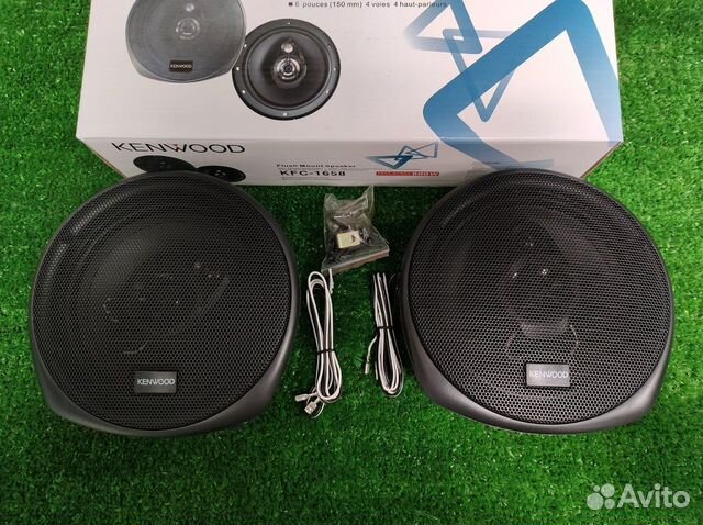 Авто колонки Kenwood KFC-1658 (Лен190)