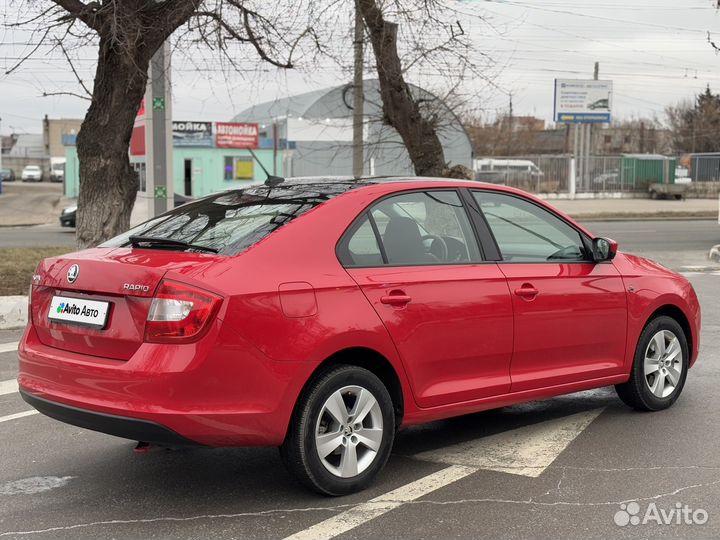 Skoda Rapid 1.6 AT, 2017, 94 154 км