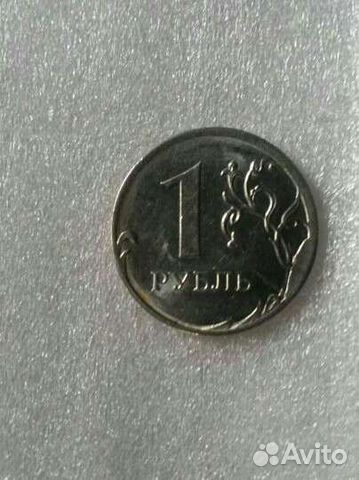 1 рубль 2020, редкая монета, двусторонний брак