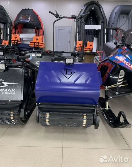 Мотобуксировщик Бурлак Опти-3