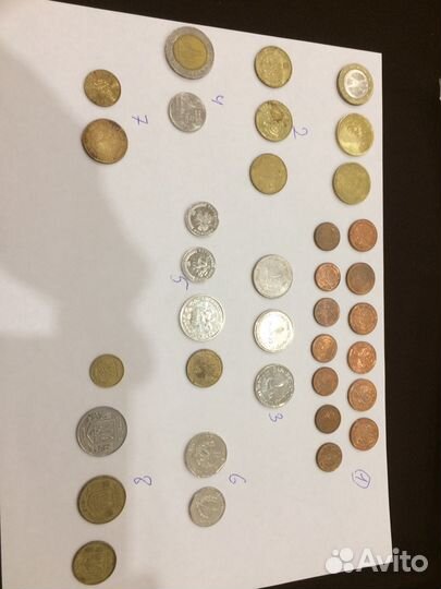 Монеты иностранных государств