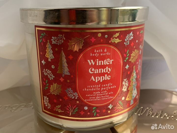 Свечи bath and body works новогодняя коллекция