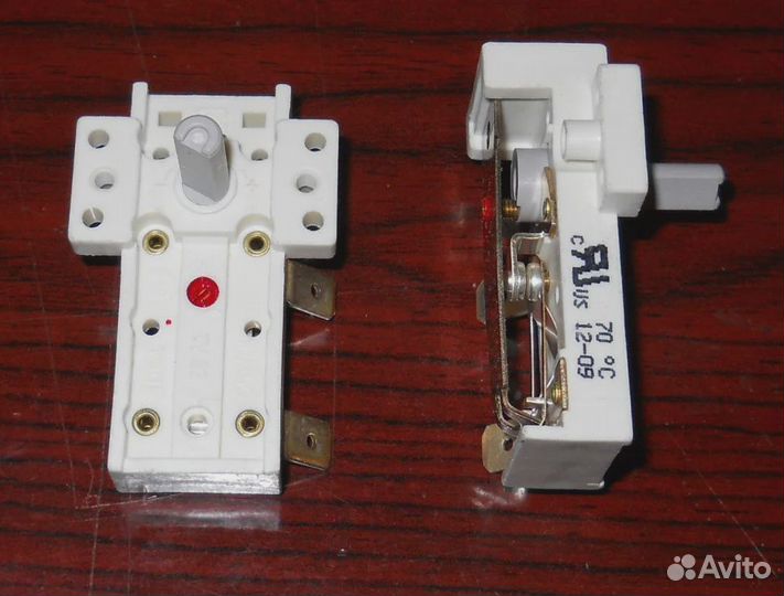 Термостат для масл.радиатора 70C, шток-15мм 'campi