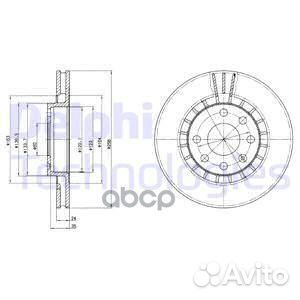 Диск тормозной chevrolet lanos/daewoo nexia 14