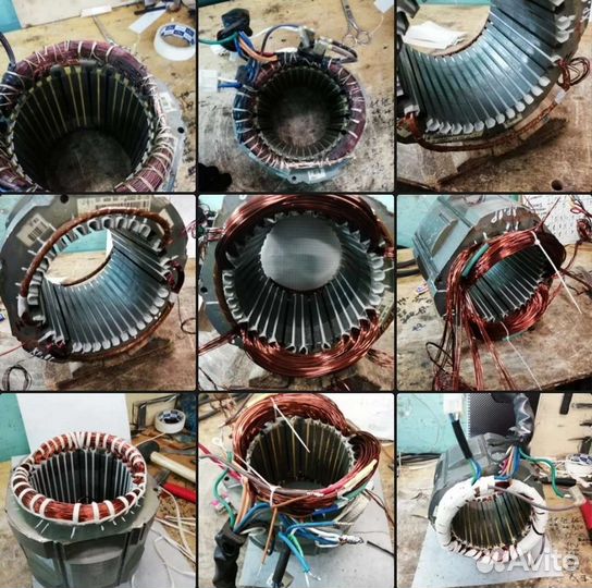 Ремонт электродвигателей