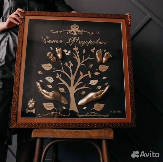 Слепки ручек и ножек