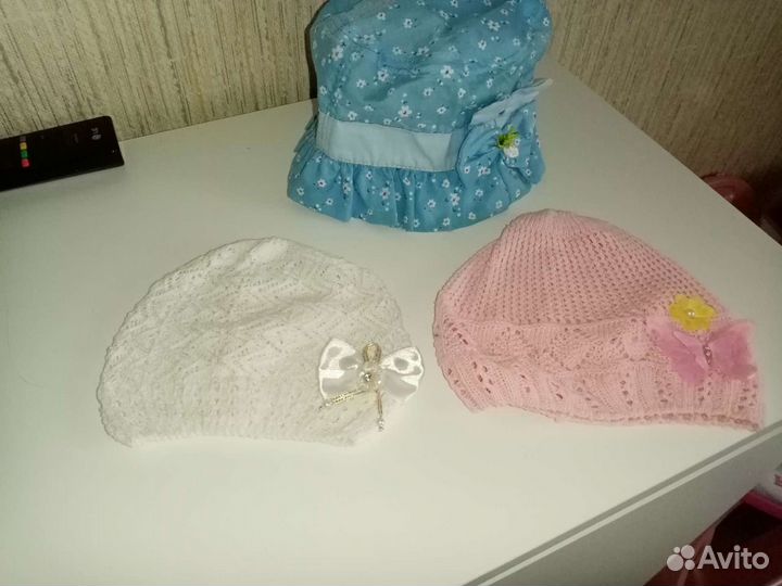 Шапочки лето, зима, весна