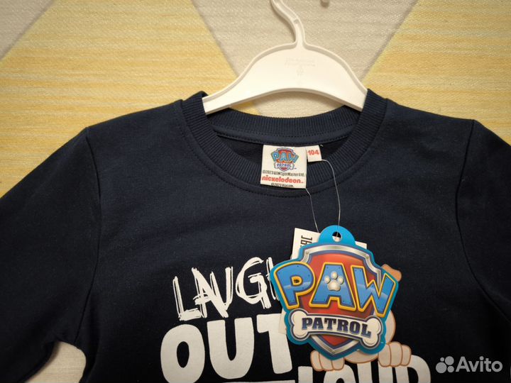 Джемпер (толстовка) 104 новый Щенячий патруль