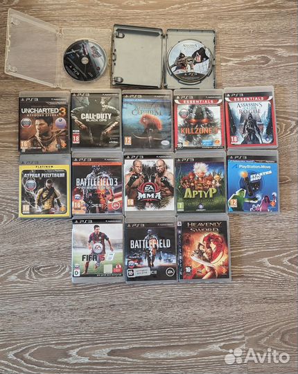 Диски на sony playstation 3