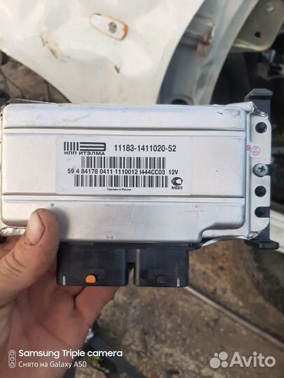 Эбу мозги на ваз kalina 1