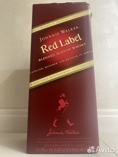 Коробка из под виски