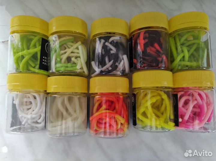 Силиконовая приманка для форели(резина) cool place