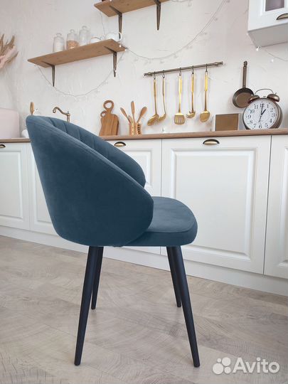 Кухонные удобные мягкие стулья со спинкой