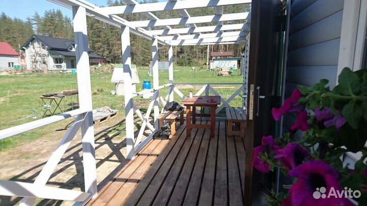 Домик дачный бытовка