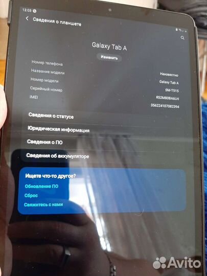 Samsung galaxy tab a