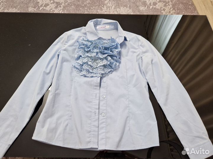 Рубашка для девочки 140, 116, 128, школьная форма