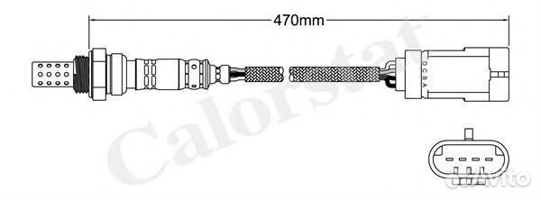 Лямбда-зонд LS140275 vernet