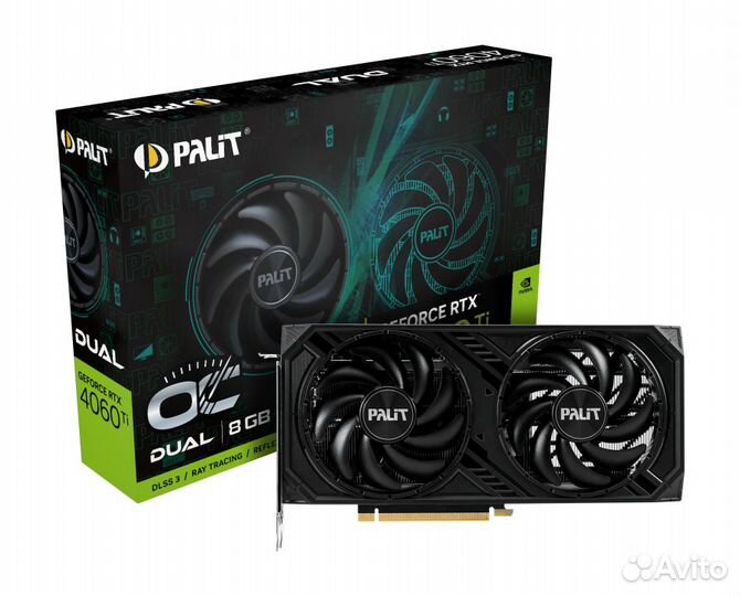 Palit nvidia rtx4060ti dual oc (ne6406tt19p1-1060d
