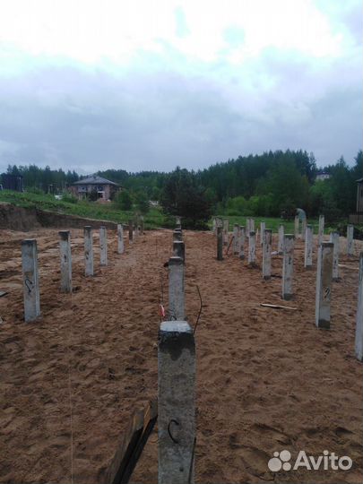 Забивка жб свай