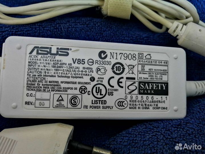 Зарядное устройство asus