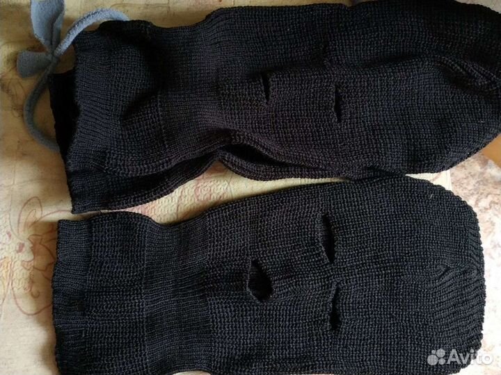 Балаклава маска черная, белая, оливковая новые