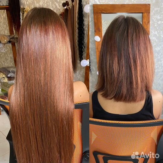 Биопротеиновые волосы для наращивания