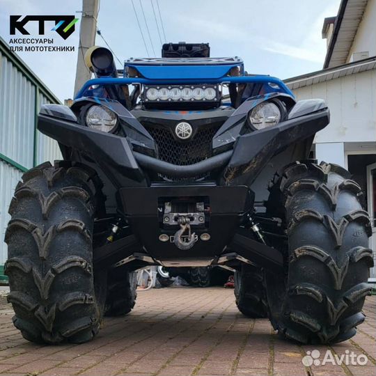 Защита днища на квадроцикл Yamaha Grizzli 700 (201
