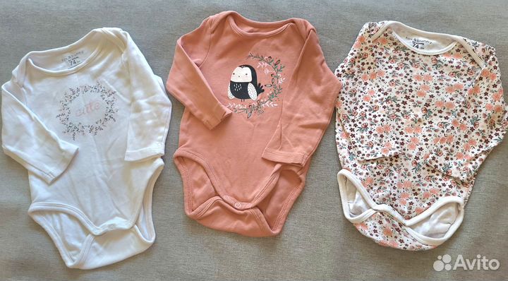 Одежда на девочку 68 74 пакетом