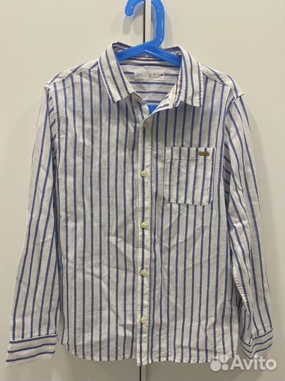 Льняная рубашка zara