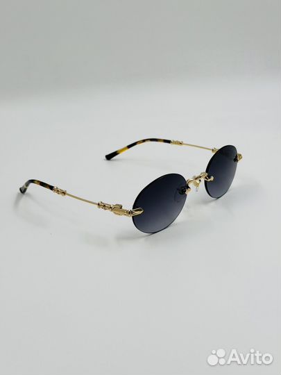 Солнцезащитные очки chrome hearts Pills II gold