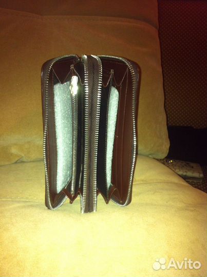 Кошелек из кожи крокодила