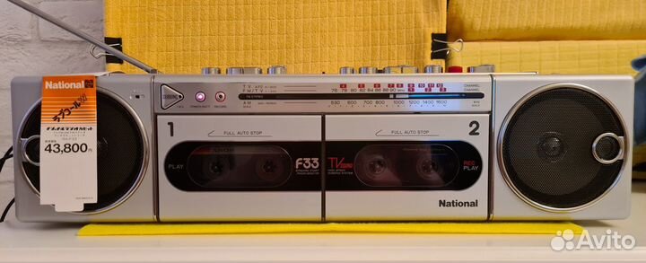 National RX-F33 Магнитола Japan 1984 New Lux